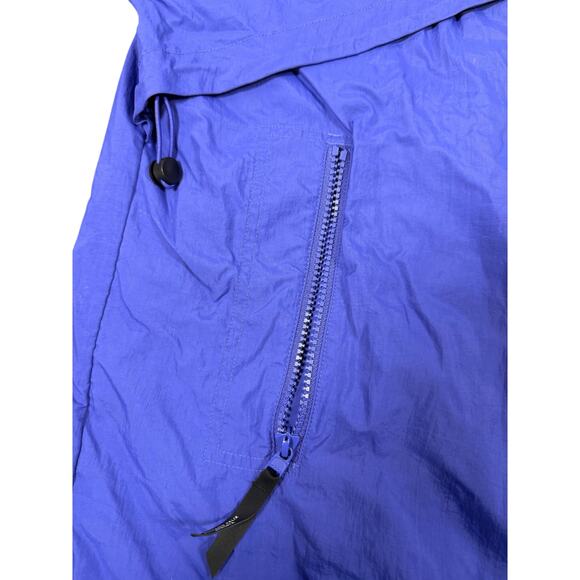 Allyson Felix x Athleta Women’s Blue Windbreaker Jacket Size S Lightweight Hood - Picture 2 of 5